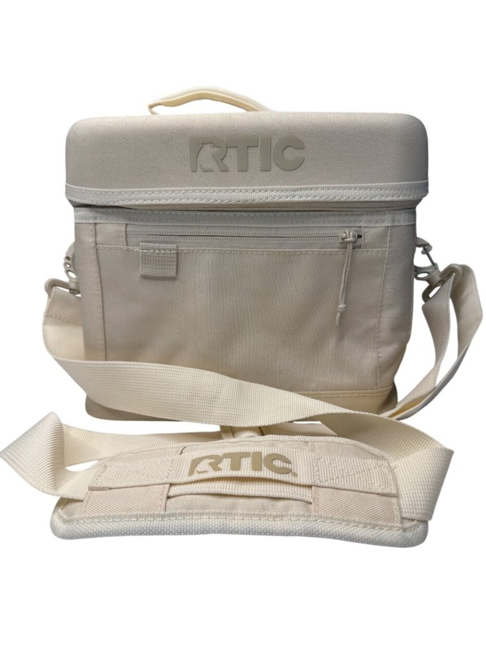 RTIC Everyday Cooler 15-Can Soft Pack With Shoulder Strap Sand Beige